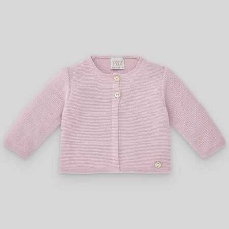 Chaqueta básica larga Esencial magnolia 001-121663 Paz Rodríguez