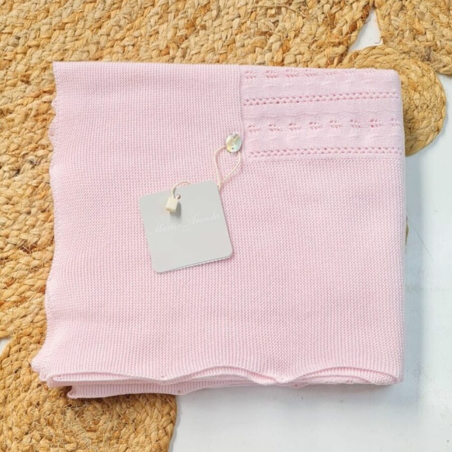 Chal punto unisex Momo rosa 021-10227 Martín Aranda