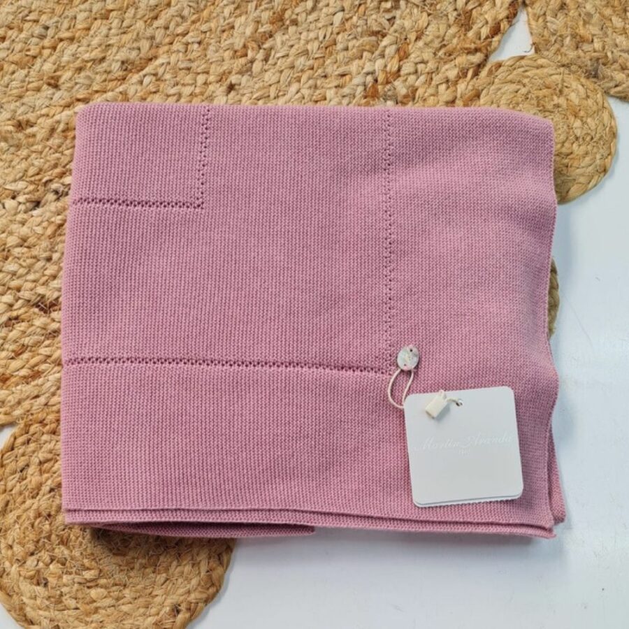 Chal punto unisex Prune rosa 021-10229 Martín Aranda