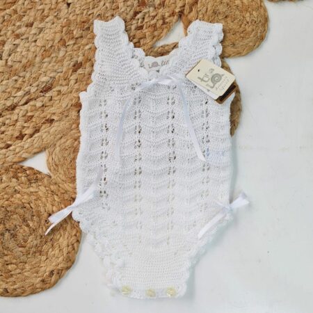 Pelele blanco A003 Tina