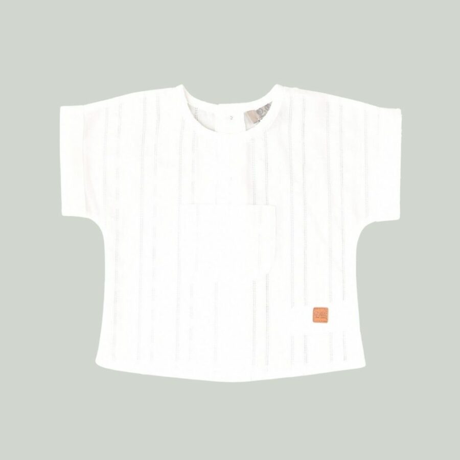 Blusa Mota bebé niño crudo 01-54041M José Varón