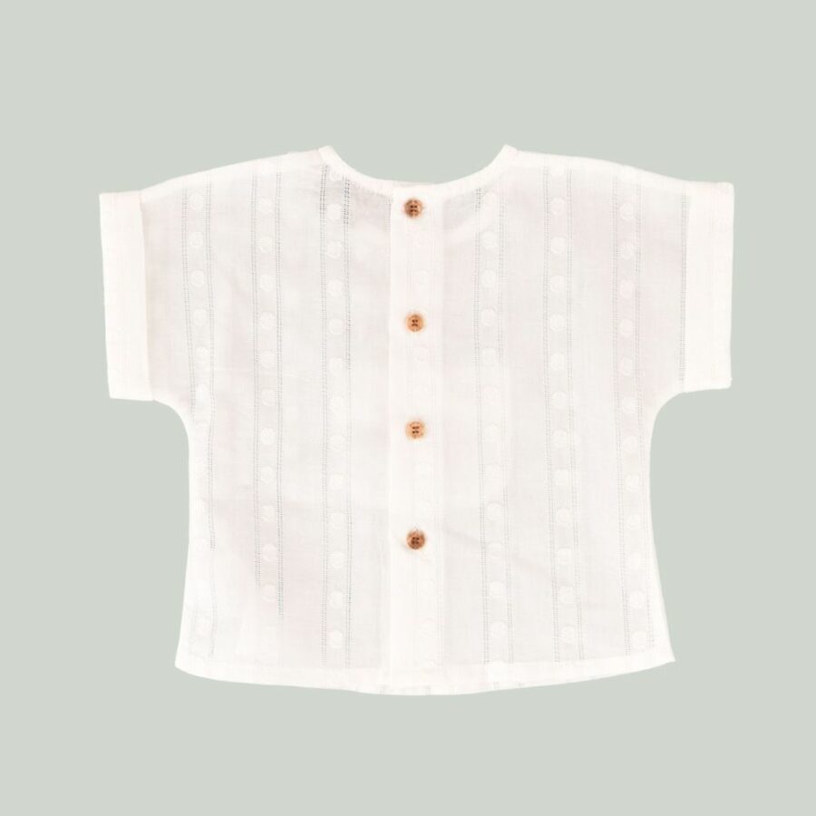 Blusa Mota bebé niño crudo 01-54041M José Varón