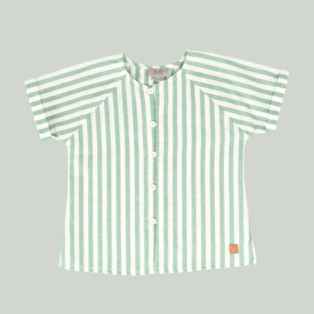 Blusa rayas niño verde 01-54071 José Varón