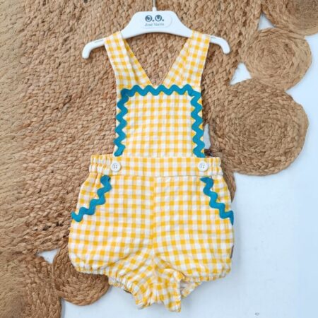 Peto rana vichy bebé amarillo 01-54084V José Varón