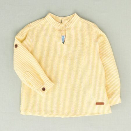 Blusa rayas niño amarillo 02-53090R Cocote