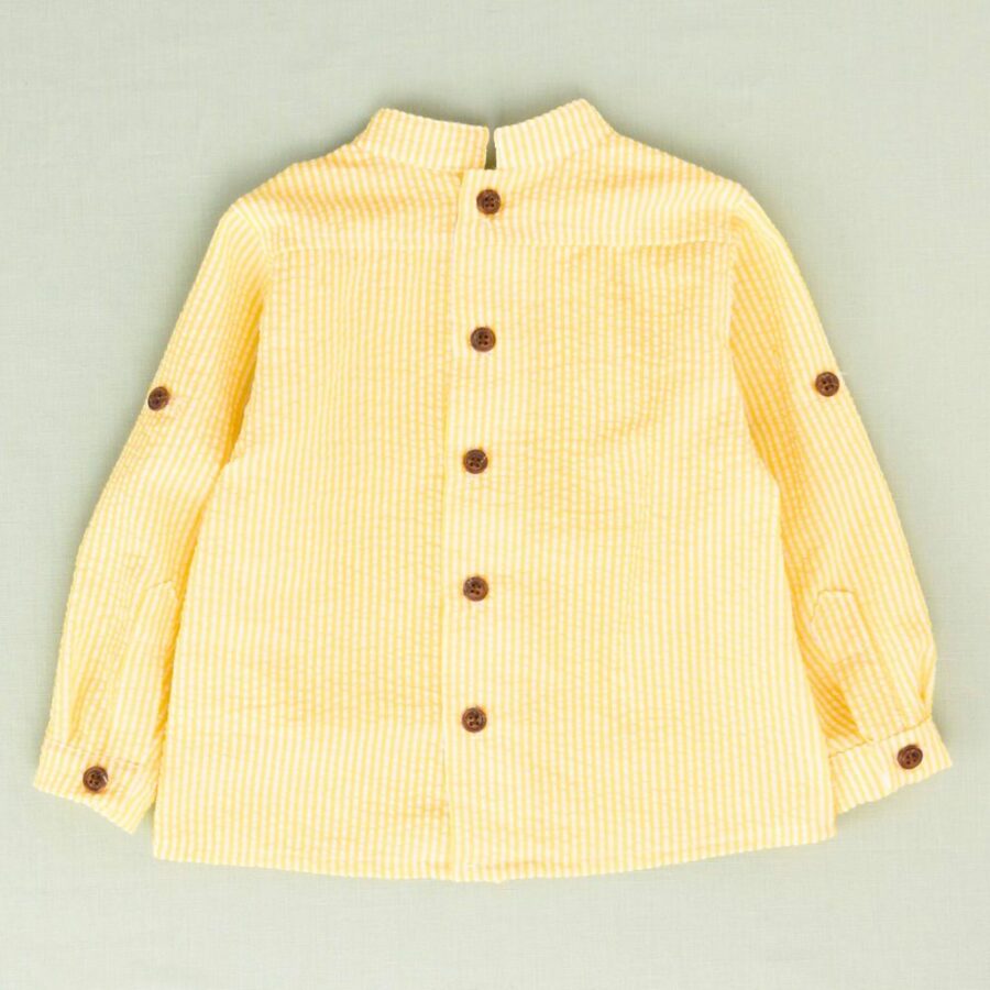 Blusa rayas niño amarillo 02-53090R Cocote
