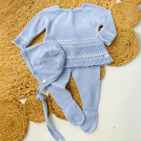 Conjunto Regalo V25 azul nube 113-122273 Paz Rodríguez