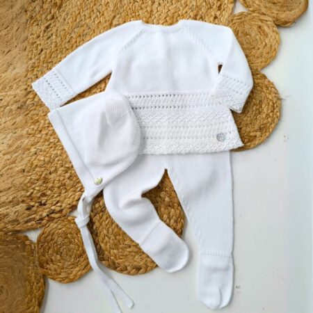 Conjunto Regalo V25 blanco 113-122273 Paz Rodríguez