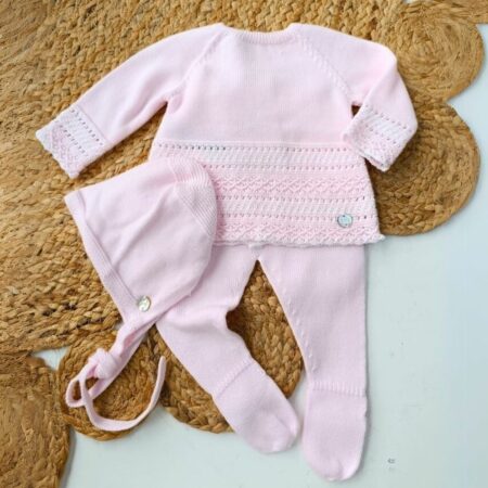 Conjunto Regalo V25 rosa tiza 113-122273 Paz Rodríguez